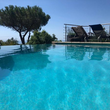 "Aux Balcons Du Riou" Avec Vue Mer 180 Degres Vence Exteriér fotografie