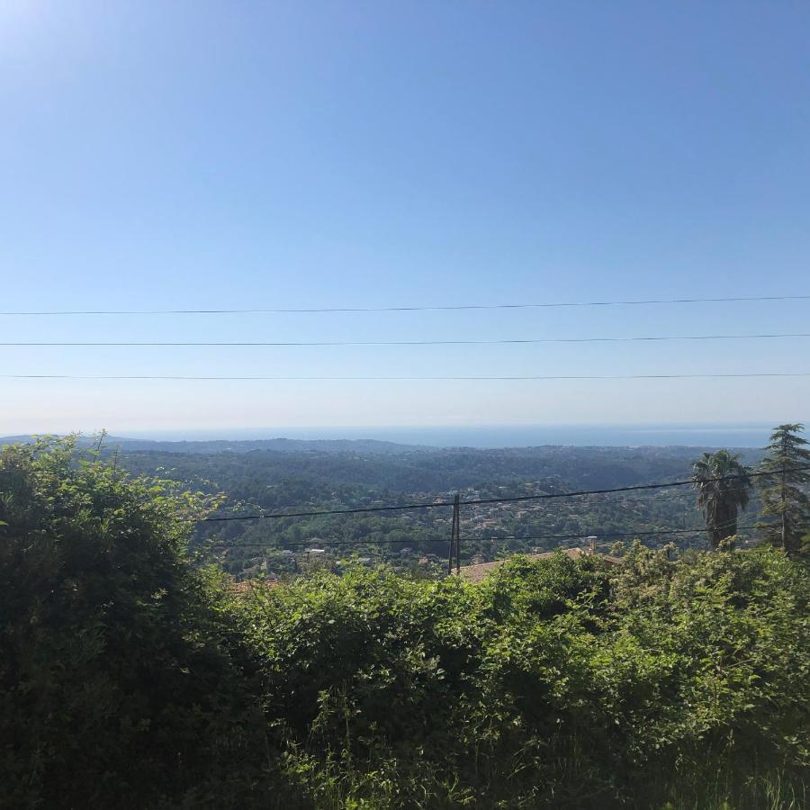 "Aux Balcons Du Riou" Avec Vue Mer 180 Degres Vence Exteriér fotografie